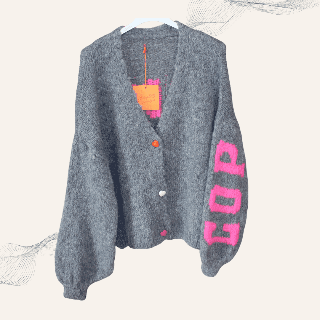 Kuschelige Strickjacke - Copenhagen - Trendy Fashion