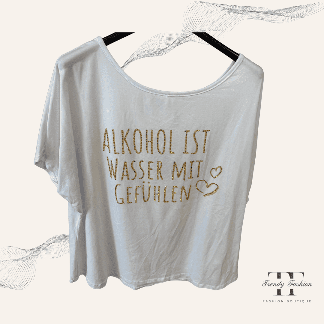 „Hafenwind“ – Frisches Shirt mit leichter Struktur - Trendy Fashion