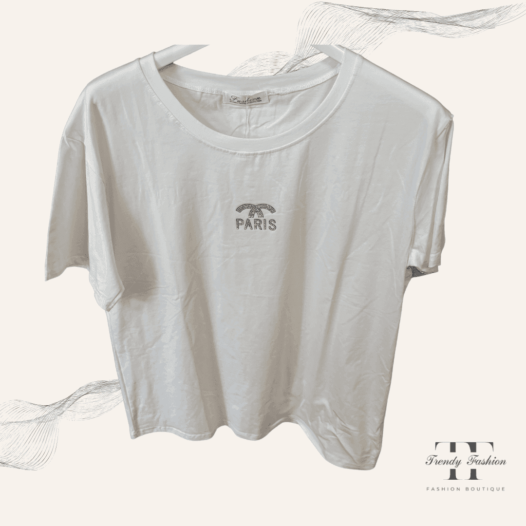 „Buchtblick“ – T-Shirt mit minimalem Print - Trendy Fashion