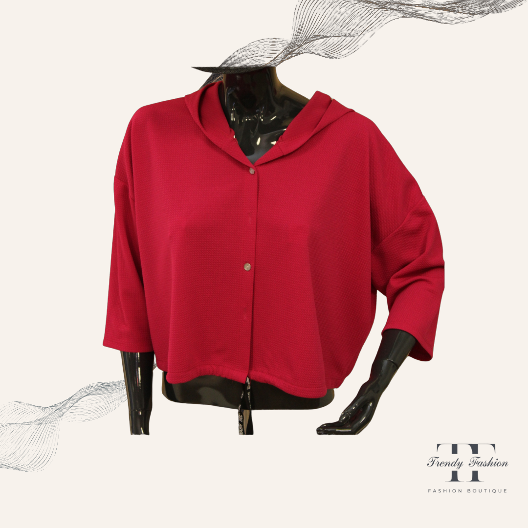 Oberteil - Waffelpique - Trendy Fashion