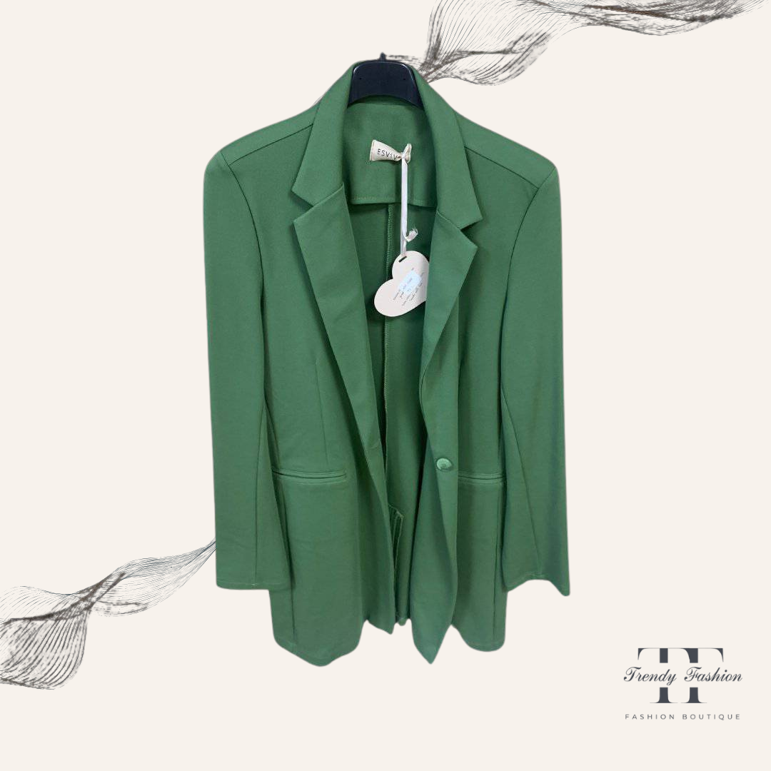 Mittellange Blazer - Trendy Fashion