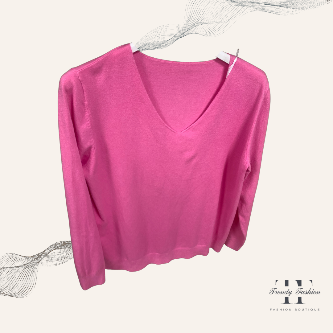 Unifarbende Feinstrickpullover - Rimini