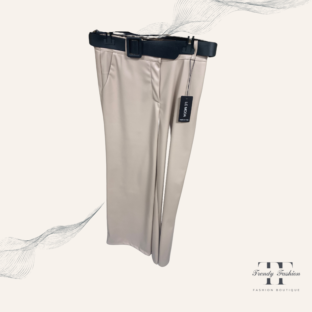 Lederimitat Hose - Livorno - Trendy Fashion