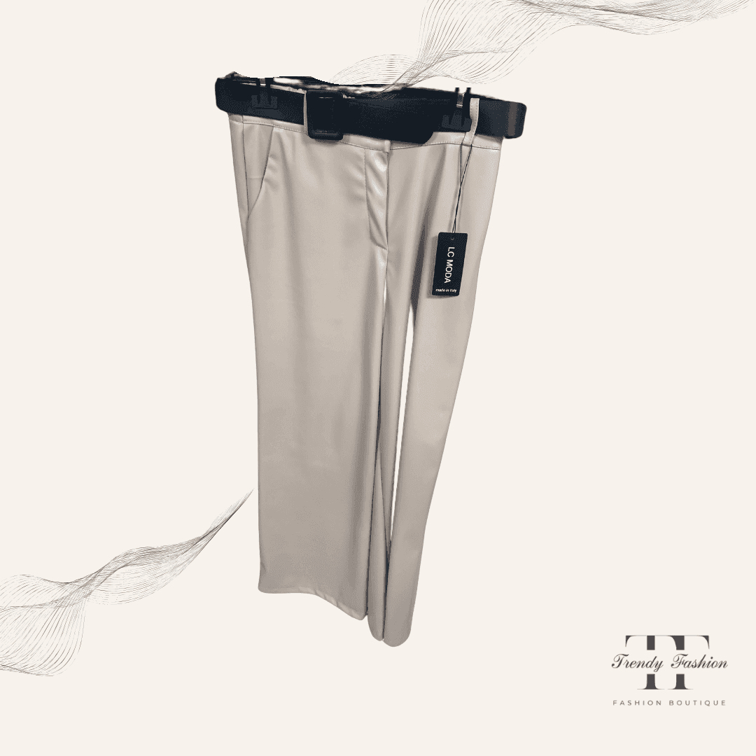 Lederimitat Hose - Livorno - Trendy Fashion