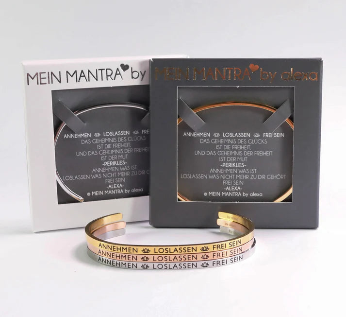 MANTRAARMREIF - ANNEHMEN LOSLASSEN FREI SEIN - Trendy Fashion