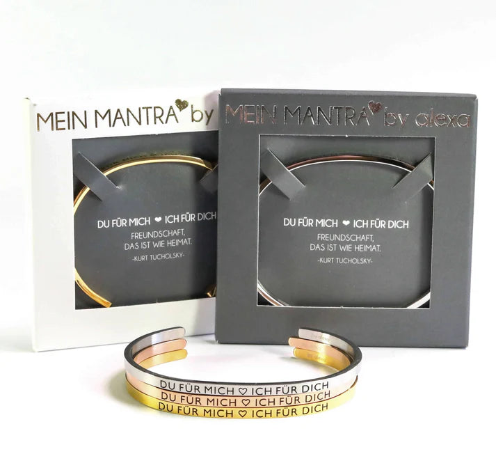 MANTRAARMREIF - DU FÜR MICH • ICH FÜR DICH - Trendy Fashion