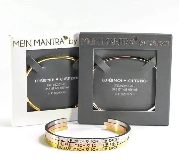 MANTRAARMREIF - DU FÜR MICH • ICH FÜR DICH - Trendy Fashion