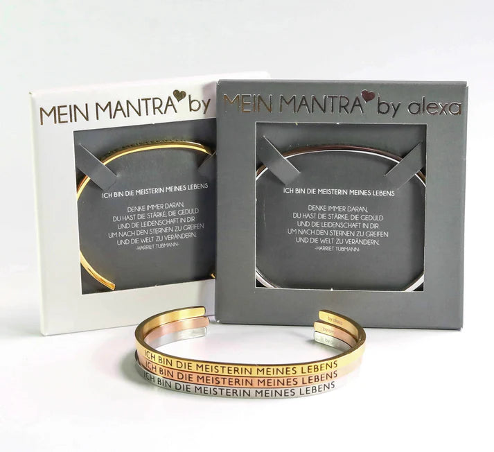 MANTRAARMREIF - ICH BIN DIE MEISTERIN MEINES LEBENS - Trendy Fashion