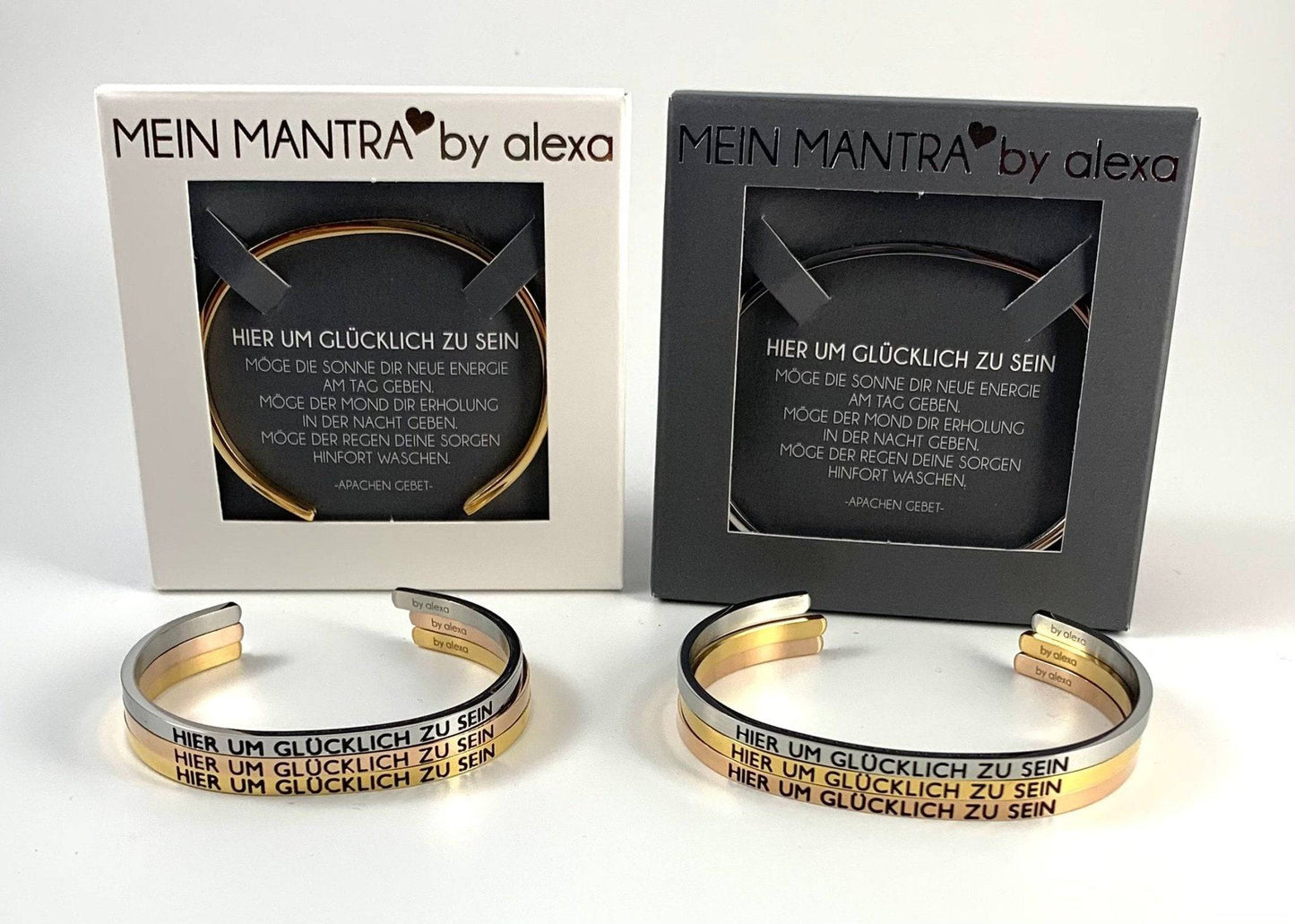 Mein MANTRA - HIER UM GLÜCKLICH ZU SEIN - Trendy Fashion