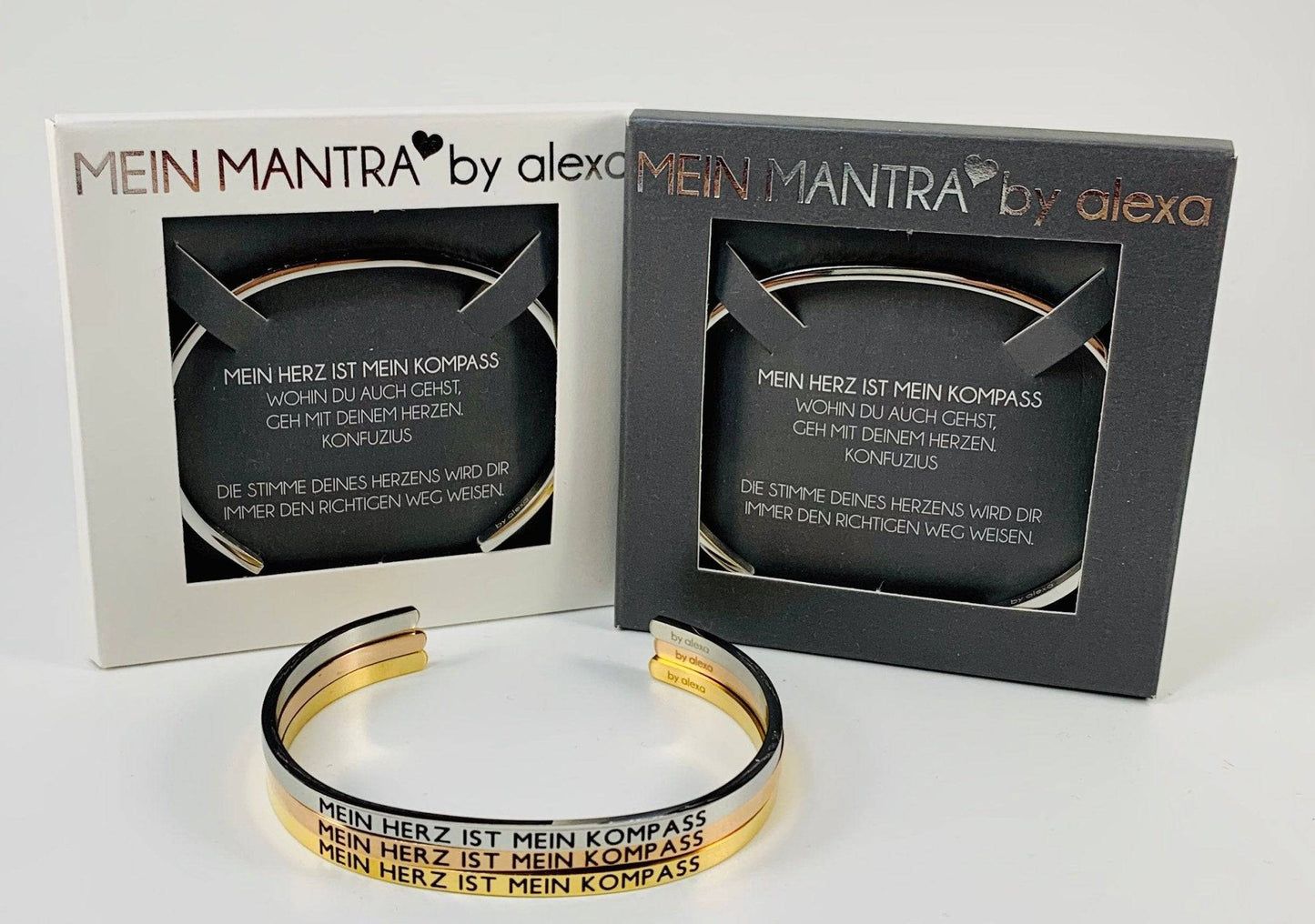 Mein MANTRA - MEIN HERZ IST MEIN KOMPASS - Trendy Fashion
