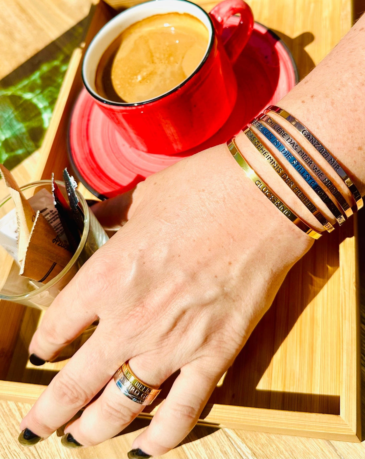 Mein Mantra - Armreifen - Trendy Fashion