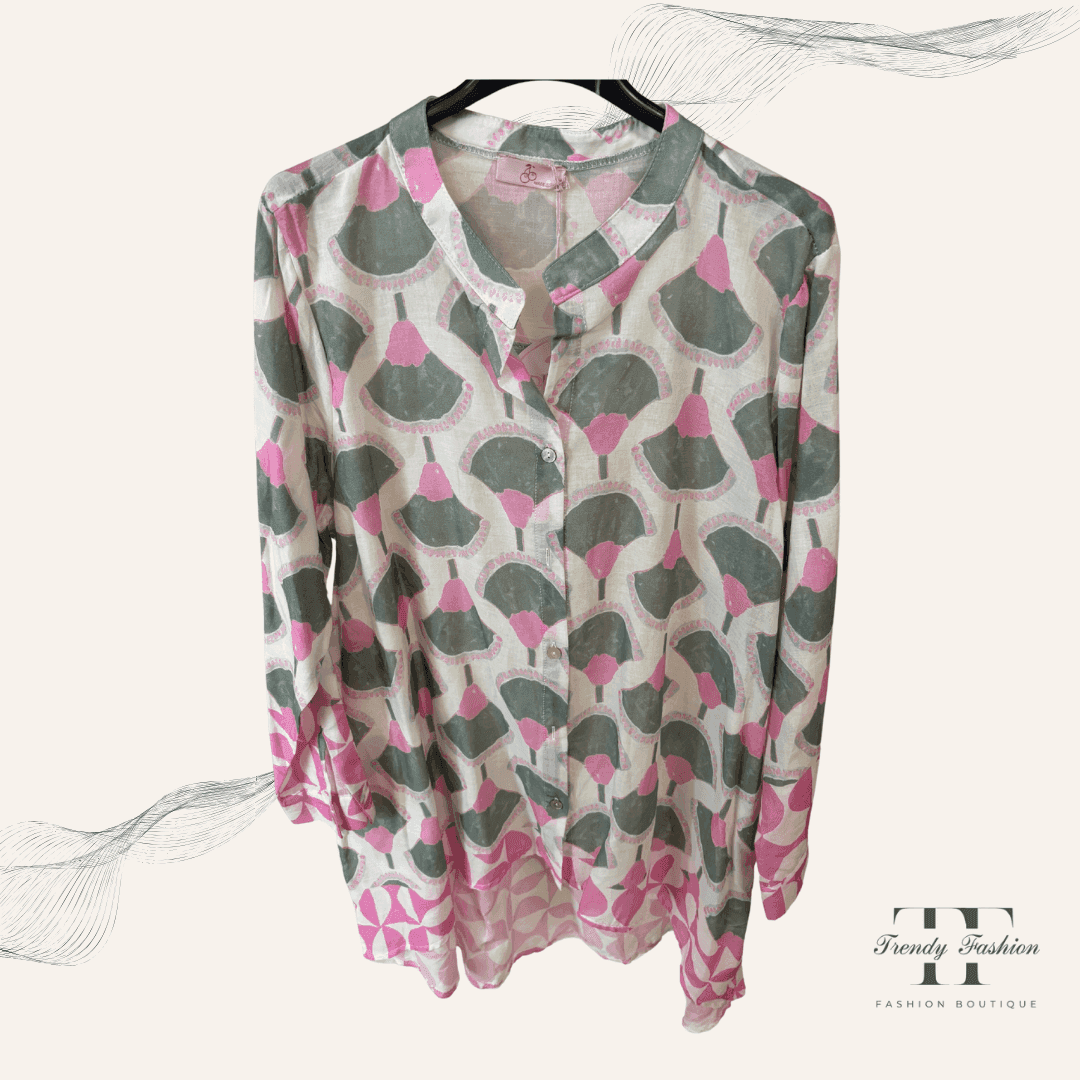 „Salzluft“ – Bluse im lässigen Beach-Look - Trendy Fashion