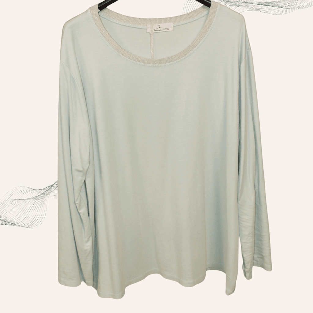 Sweaty - Glitzerkragen