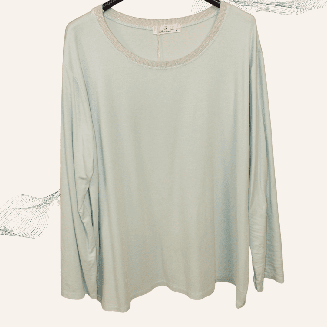 Sweaty - Glitzerkragen