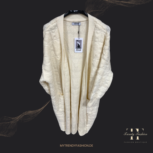 Langer Kuschelmantel - Trendy Fashion