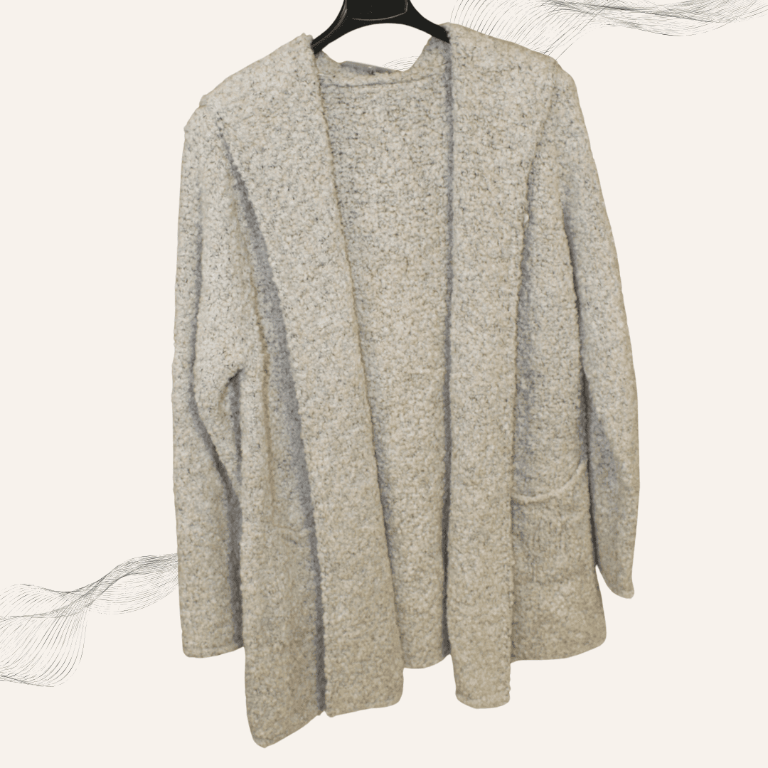 Strickmantel mit Kaputze - Milano Warm
