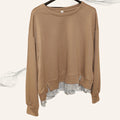 Damen Sweatpullover Bologna – Gemütlicher klassischer bequemer Alltags-Pulli