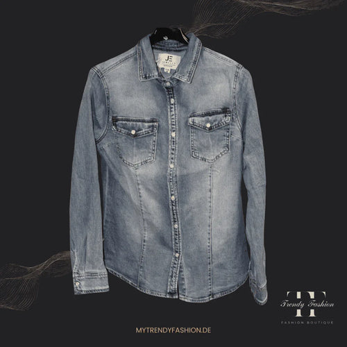Damen Jeanshemd Neapel – Lässiges hochwertiges Must-Have für den Kleiderschrank
