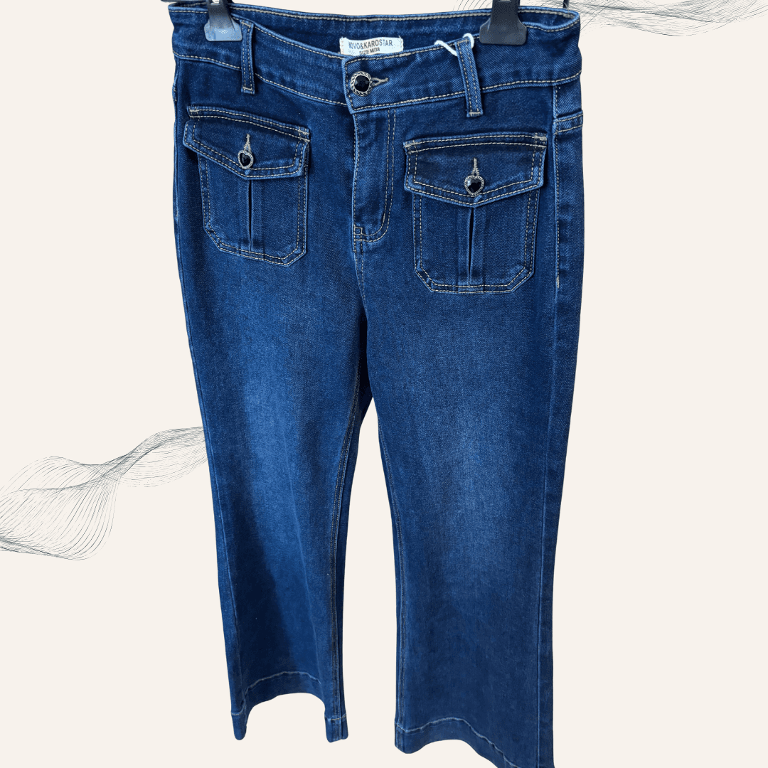 Novo & Karostar Damen Jeans – Stylisches Design bequeme Passform & hochwertig