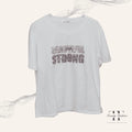 Damen Power-Shirt Strong Beauty – Motivierendes Statement-Shirt für starke Frauen