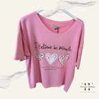 „Treibeis“ – Sweatshirt in sanften Naturtönen