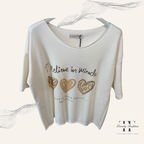 „Treibeis“ – Sweatshirt in sanften Naturtönen
