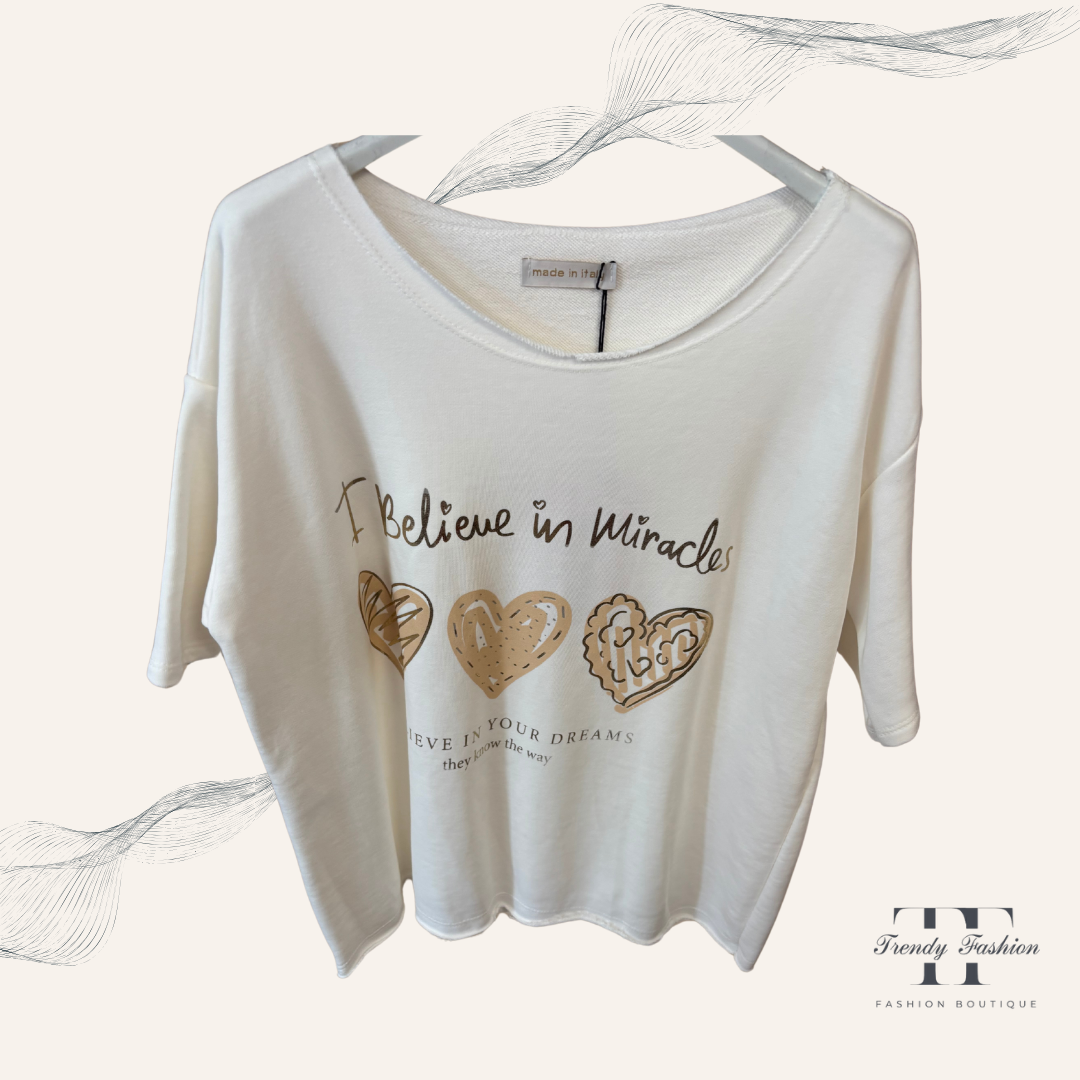 „Treibeis“ – Sweatshirt in sanften Naturtönen