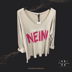 Langarm Shirt - Bevor du fragst NEIN - Trendy Fashion