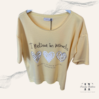 „Treibeis“ – Sweatshirt in sanften Naturtönen