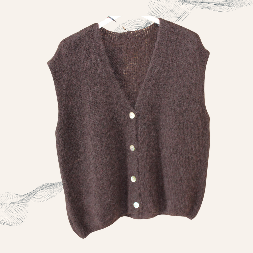 Alpaca Strickweste - Florenz