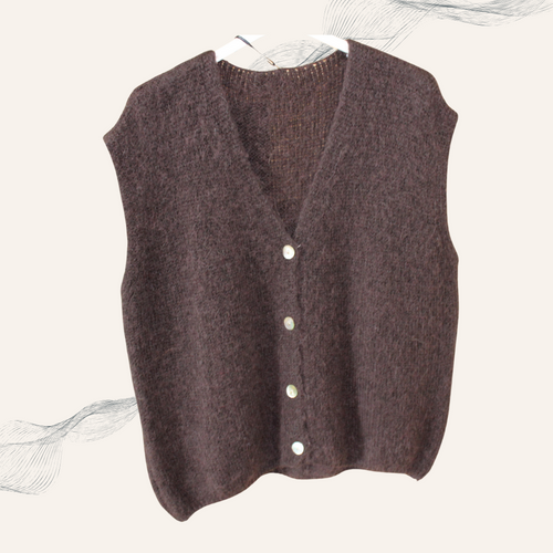 Alpaca Strickweste - Florenz