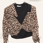 Doppio Chic – Bluse mit integriertem Top - Trendy Fashion