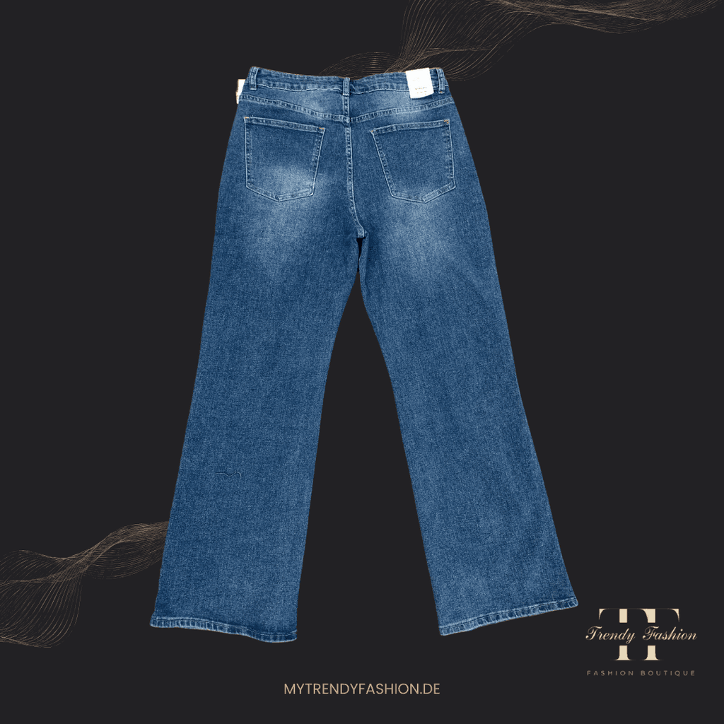 Damen Jeans - Wide Leg - Trendy Fashion