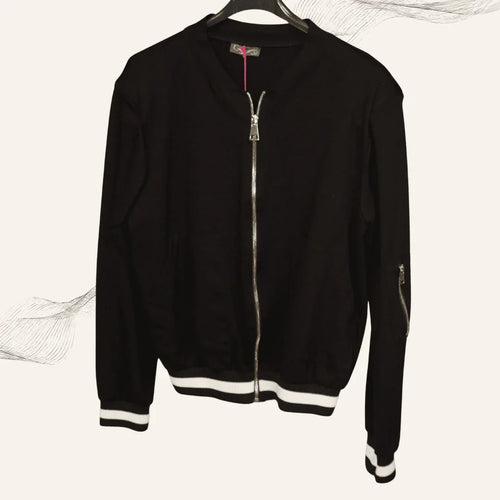 Damen Blouson Black Diamond – Zeitlose elegante vielseitige Übergangsjacke