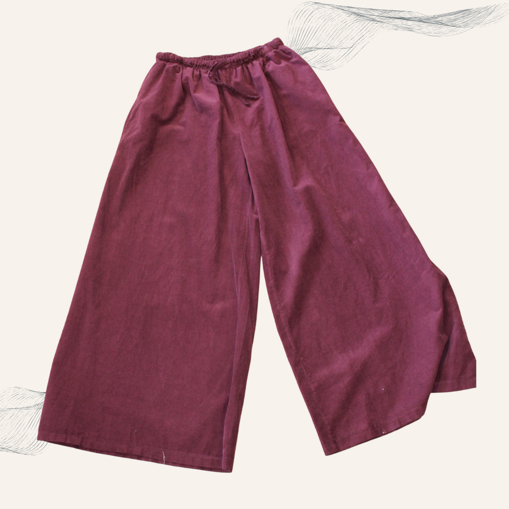 Fein Cord - Hosen (Breites Bein)