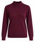 Feinstrickpullover mit Stehkragen – Eleganter Damen Pullover in verschiedenen Farben