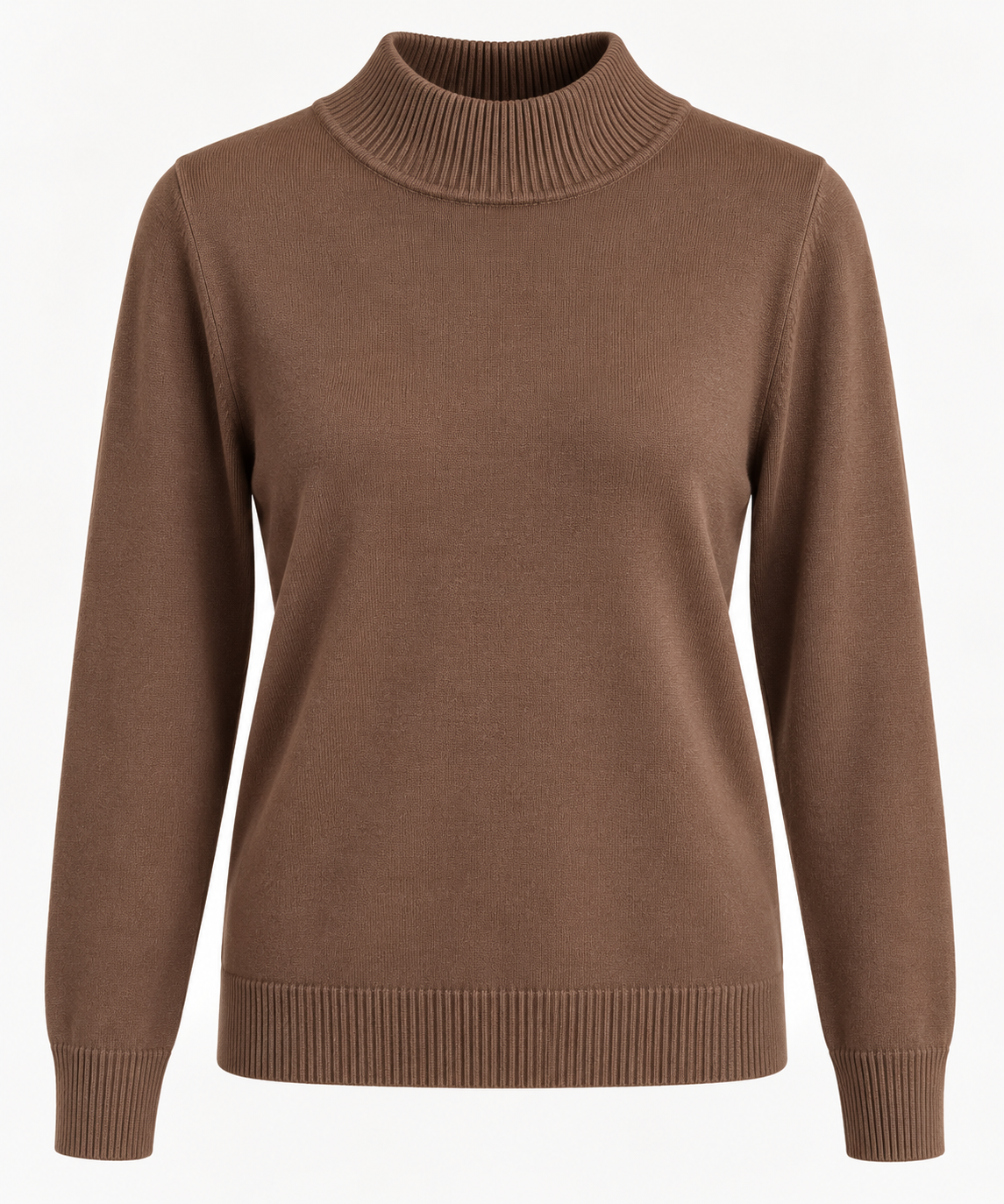 Feinstrickpullover mit Stehkragen – Eleganter Damen Pullover in verschiedenen Farben