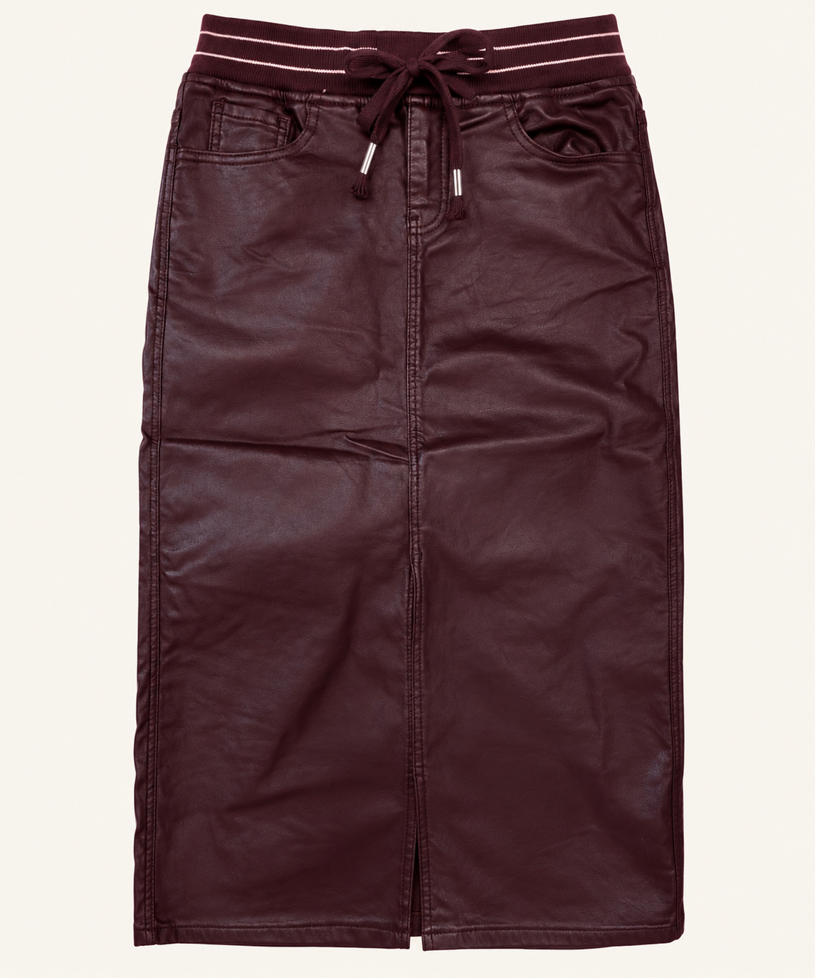 ZAC & ZOE Damen Lederimitatrock – Elegant, Chic & Tierfreundlich, Gr. 36–44
