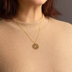 Halskette mit Holzanhänger - 'Spirit'