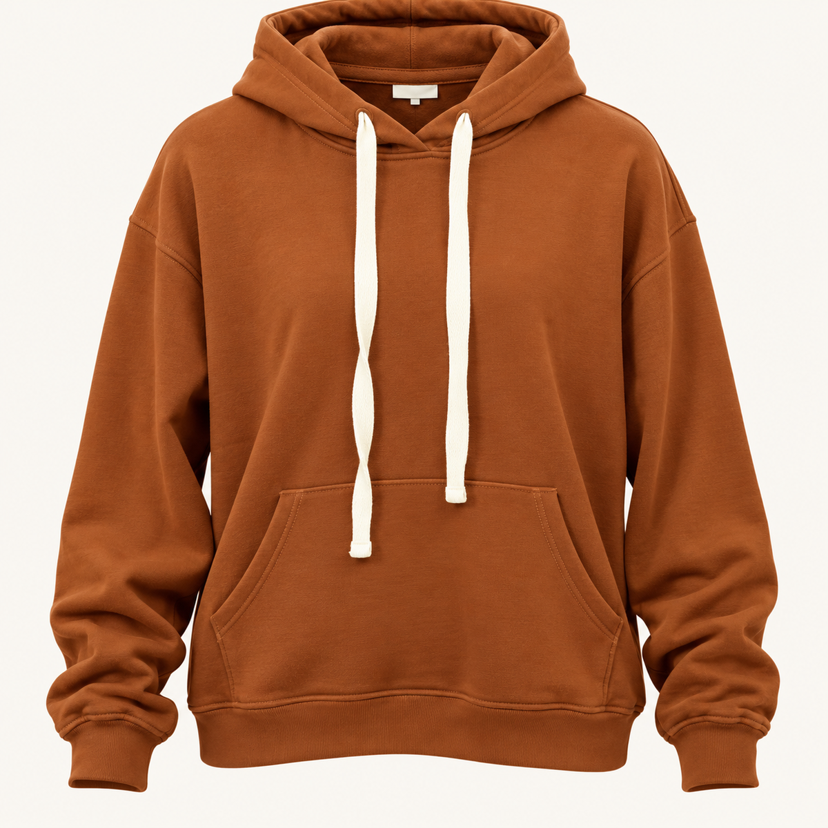 Damen Hoodie Strandgut PureEase – Weich, Bequem & Zeitlos für den Alltag, Braun