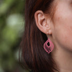 Ohrringe / Ohrhänger aus Holz | Mindful