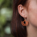 Ohrringe / Ohrhänger aus Holz | Boho