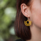 Ohrringe / Ohrhänger aus Holz | Boho