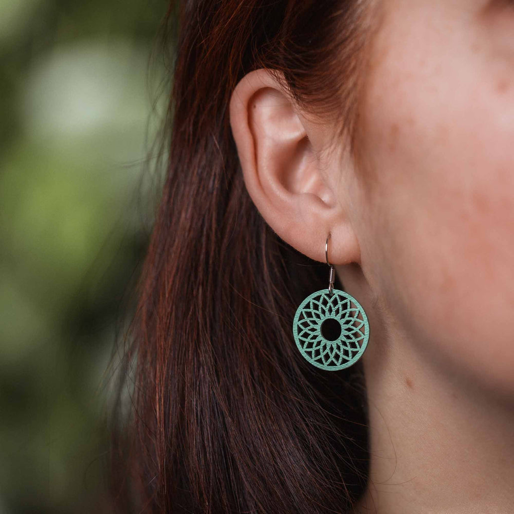 Ohrringe / Ohrhänger aus Holz | Spirit