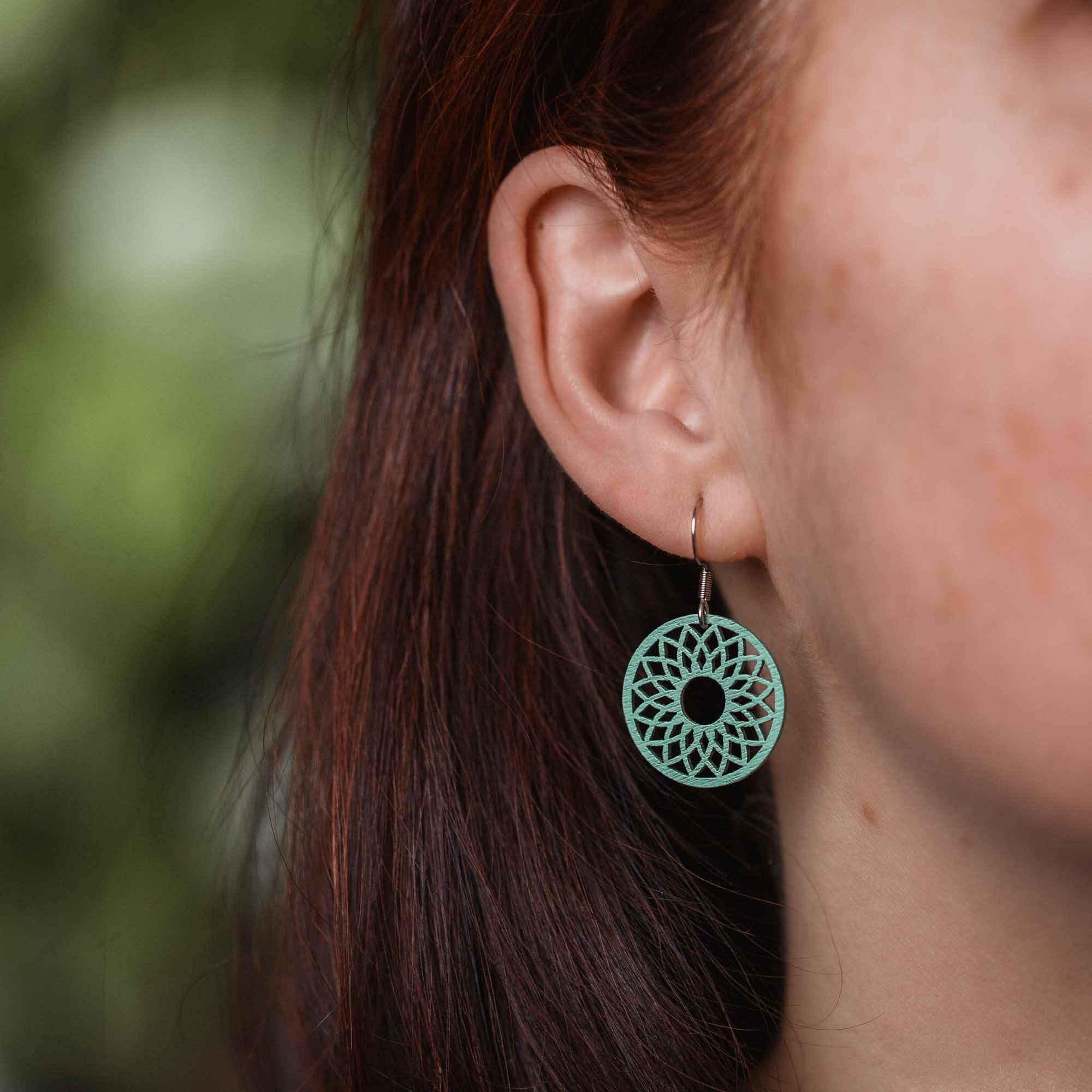 Ohrringe / Ohrhänger aus Holz | Spirit