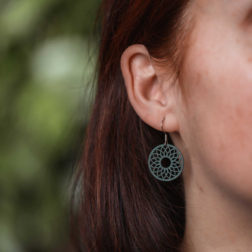 Ohrringe / Ohrhänger aus Holz | Spirit