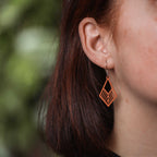 Ohrringe / Ohrhänger aus Holz | Tribe