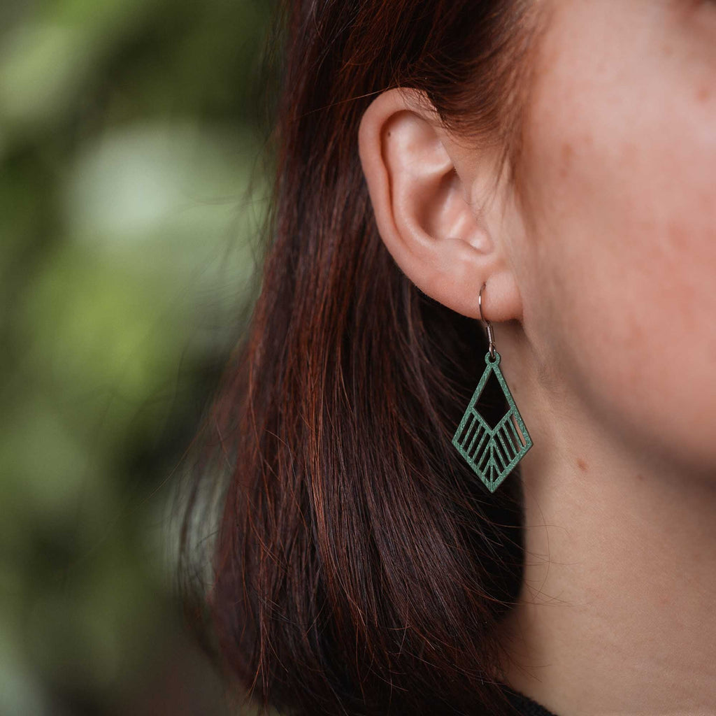 Ohrringe / Ohrhänger aus Holz | Tribe