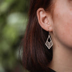 Ohrringe / Ohrhänger aus Holz | Tribe