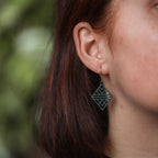 Ohrringe / Ohrhänger aus Holz | Tribal Echo